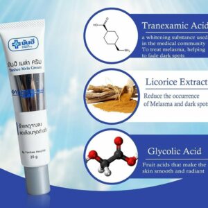 Yanhee Mela Cream 20g Logfa Dark Spot Blemish Night Cream Original Thailand