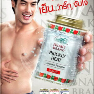 Snake Brand Cooling Powder Classic Formula 140g Metal Can