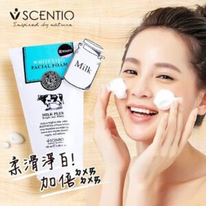Beauty Buffet Whitening Facial Foam Cleanser 100ml Cow Milk Tube Original Thailand