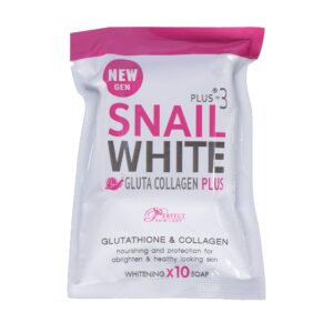 Snail White X10 Gluta Collagen Soap 70g Red and Green Box