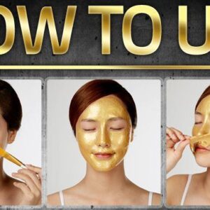24K Gold Mask 220ml Peel-Off Face Mask Korea
