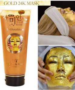 Alternative view of 24K Gold Mask