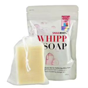 Namu Life Snail White Whipp Soap 100g with Hyaluronic Acid
