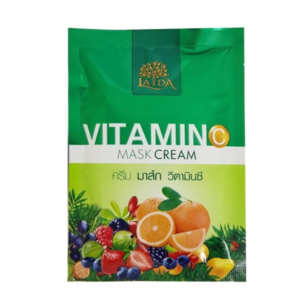 Lada Vitamin C Mask 50g and Scrub 150g brightening exfoliating set