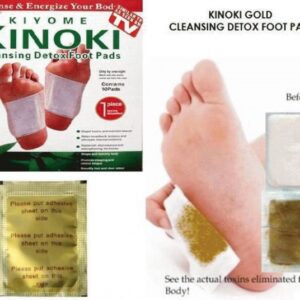 Kiyome Kinoki Cleansing Detox Foot Pads 10 Pads Overnight Foot Patch