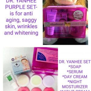 Dr. Yanhee Creams Box Set soap Aloe Vera 5g 3 cartilages blue green purple brown Original Thailand Skincare