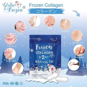 Frozen Collagen by Gluta Frozen 60 Capsules Pack