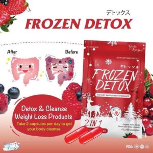 Frozen Detox 60 Capsules Dietary Supplement