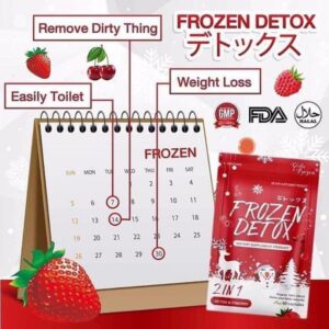 Frozen Detox 60 Capsules Dietary Supplement