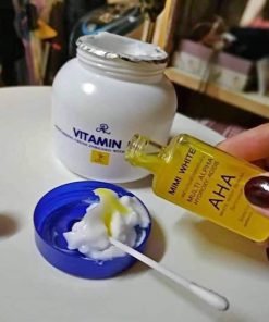 AHA Serum and Vitamin E Cream set