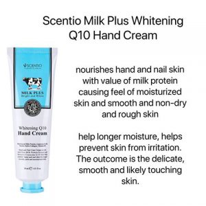 Beauty Buffet Scentio Milk Plus Whitening Q10 Hand Cream
