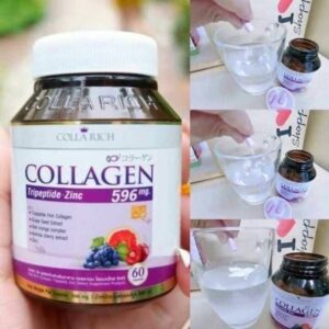 Colla Rich Collagen Peptide 60 Capsules Bottle