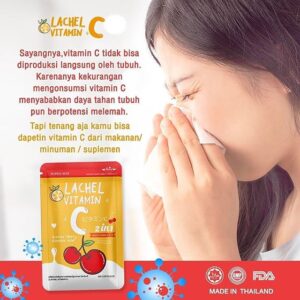 Lachel Vitamin C 60 Capsules Sachet Bag