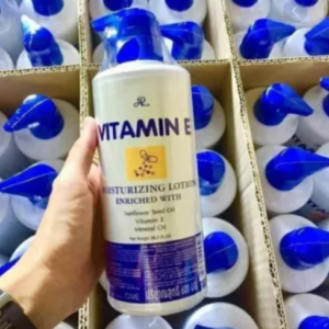 Aron Vitamin E Moisturizing Body Lotion 600ml with Sunflower Seed Oil