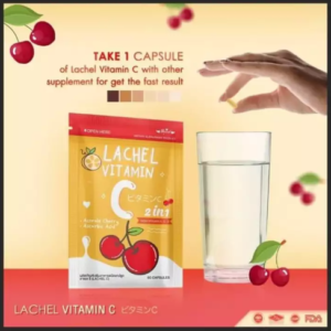 Lachel Vitamin C 60 Capsules Sachet Bag