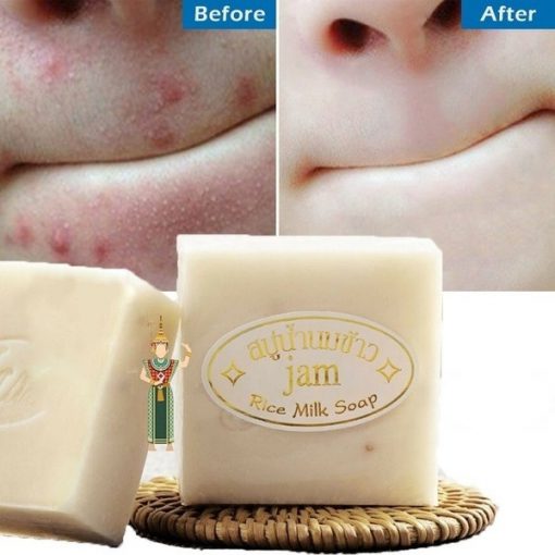 Jam Rice Milk Gluta Collagen Soap Worldwide Shipping Thai Wholesaler