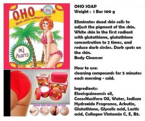 OHO Gluta White Collagen Soap