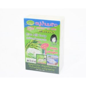 Alternative view of Jam Rice Milk Gluta Collagen Soap Bright Smooth Skin Wholesale Pack