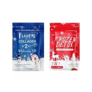 Frozen Collagen 60 Capsules and Frozen Detox 60 Capsules Set