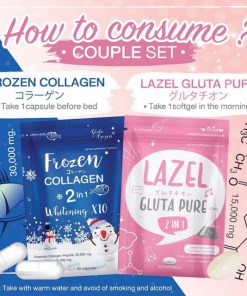 Frozen Collagen and Lazel Gluta Pure set