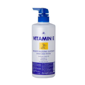 Aron Vitamin E Moisturizing Body Lotion 600ml with Sunflower Seed Oil