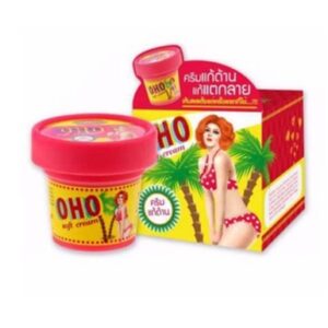 OHO Soft Cream White 100g stretch mark cream for smoother and brighter skin