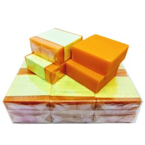 Galong Natural Orange Herbal Soap 65g 12 Bars Set