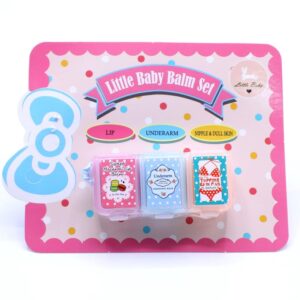 Little Baby Balm Set 3 in 1 lip underarm body balm 6g