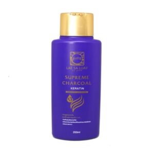 Lae Sa Luay Supreme Charcoal Keratin Smooth Shampoo 200ml