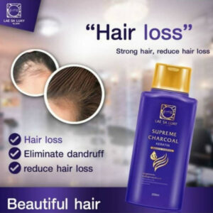 Lae Sa Luay Supreme Charcoal Keratin Smooth Shampoo 200ml