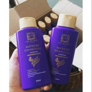 Lae Sa Luay Supreme Charcoal Keratin Smooth Shampoo