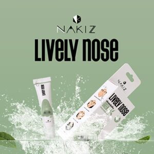 Lively Nose Green Tea by Nakiz 15g Blackhead Removal Strip