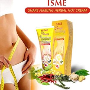 ISME Shape Firming Hot Cream 120g Anti-Cellulite Body Cream
