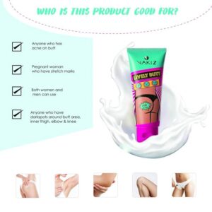 Nakiz Lively Butt Cream 100g Brightening Moisturizing Skin Care