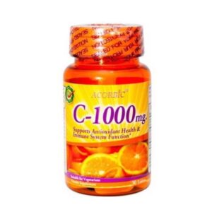 Ascorbic C-1000 mg Vitamin C 1000mg 30 Tablets Bottle