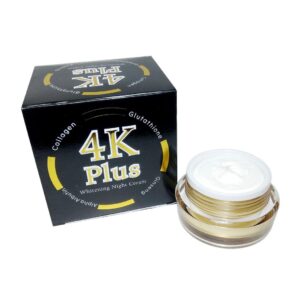 4K Plus Whitening Cream Day and Night 20g SPF15 PA+++ Brightening Skincare