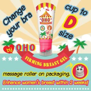 OHO Firming Breast Gel 150g Massage Gel with Roller