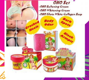 OHO SET Soft Cream + Underarm Cream + Soap