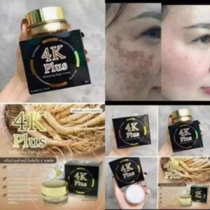 4K Plus Whitening Cream Day and Night 20g SPF15 PA+++ Brightening Skincare