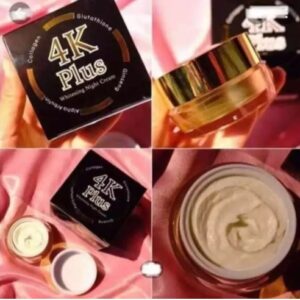 4K Plus Whitening Cream Day and Night 20g SPF15 PA+++ Brightening Skincare