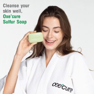 Oxe Cure Sulfur Soap 3 Percent 100g for Oily and Acne Prone Skin