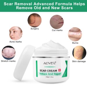 Aliver Scar Cream Reduce & Repair Gel 50ml for face and body