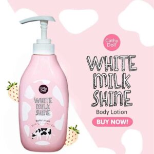 Cathy Doll White Milk Shine Body Lotion 450ml bottle