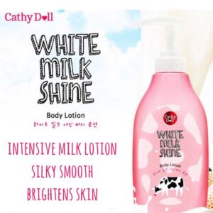 Cathy Doll White Milk Shine Body Lotion 450ml bottle