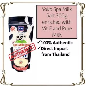 Yoko Spa Milk Salt 300g Milk and Vitamin E Body Scrub