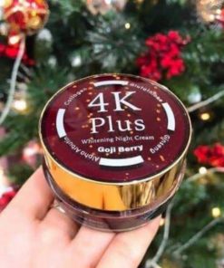 4K Plus 5X Whitening Night Cream Goji Berry