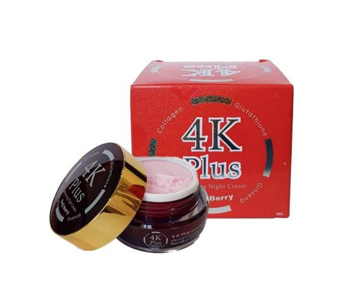 4K Plus 5X Whitening Night Cream Goji Berry