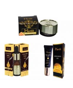 Herbal Turmeric Gold Serum Sunscreen Cream Set