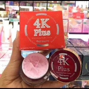 4K Plus Whitening Night Cream Goji Berry 20g Brightening Night Cream