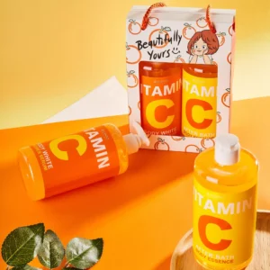 Beauty Buffet Scentio Vitamin C Body White Shower Serum and After Bath Body Essence 450ml Set